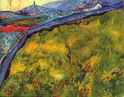 Vincent Van Gogh The Wheat Field oil on canvas